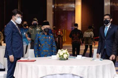  Wapres Ma'ruf Amin Ingatkan Pentingnya Peningkatan Literasi Masyarakat Mengenai Wisata Halal